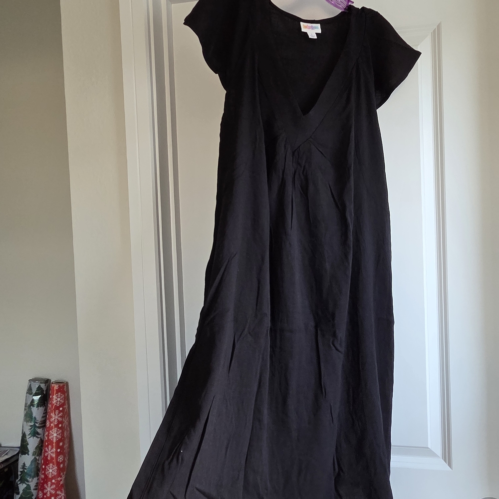 LuLaRoe Black Mid-calf Dress